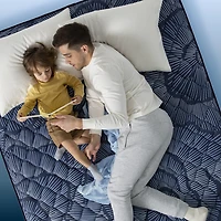 Serta Perfect Sleeper Cobalt Calm 13.25" Plush Tight Top