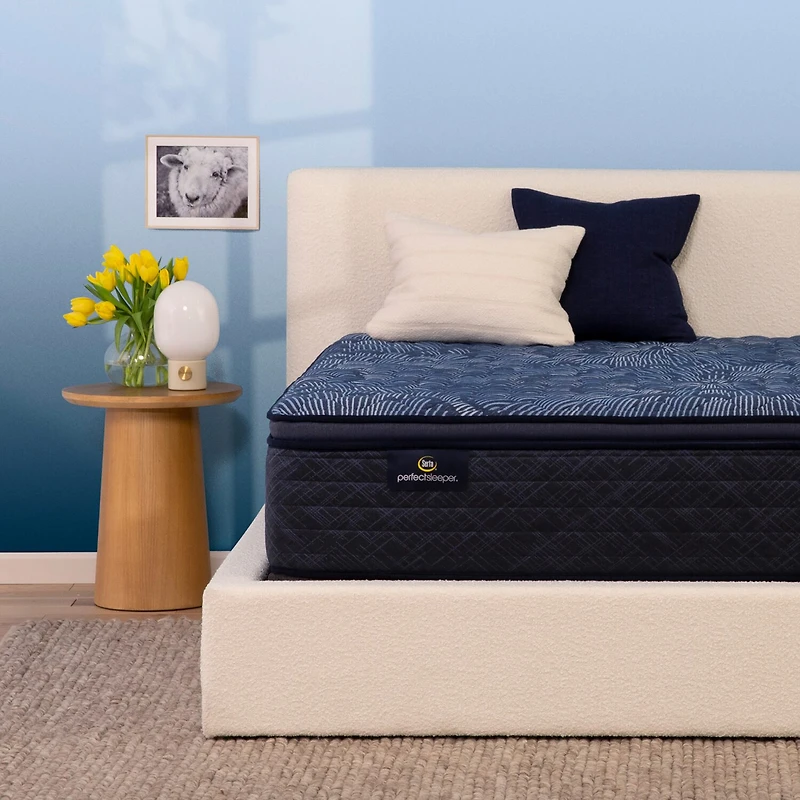 Serta Perfect Sleeper Cobalt Calm Plus 14.5" Firm Pillow Top - Mattress Only