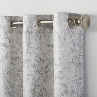 No 918 Kenji Grommet Top Energy Saving Sheer Single Curtain Panel