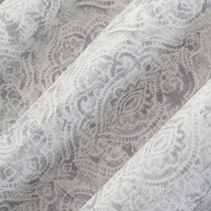 No 918 Kenji Grommet Top Energy Saving Sheer Single Curtain Panel