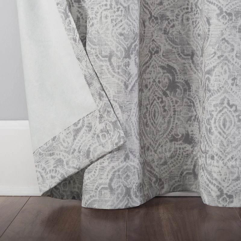 No 918 Kenji Grommet Top Energy Saving Sheer Single Curtain Panel