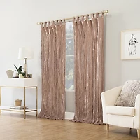 No 918 Odelia Tab Top Sheer Single Curtain Panel