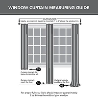 No 918 Tamaryn Rod Pocket Sheer Single Curtain Panel