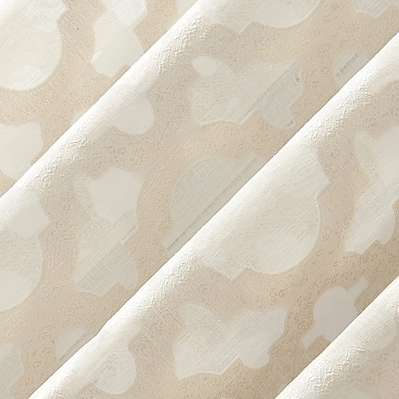 No 918 Yvette Rod Pocket Sheer Single Curtain Panel