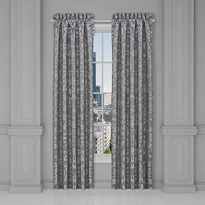 Queen Street Bacoli Rod Pocket Energy Saving Light-Filtering Set of 2 Curtain Panel