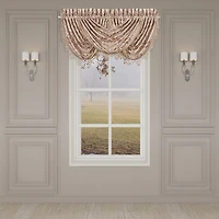 Queen Street Rosalita Rod Pocket Waterfall Valance