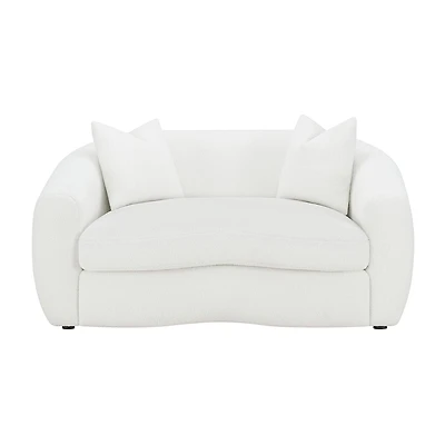 Isabella Pad-Arm Loveseat