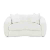 Isabella Pad-Arm Loveseat
