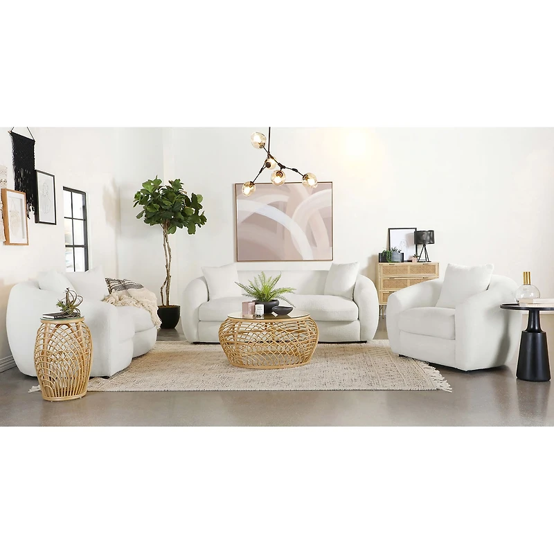 Isabella Pad-Arm Loveseat