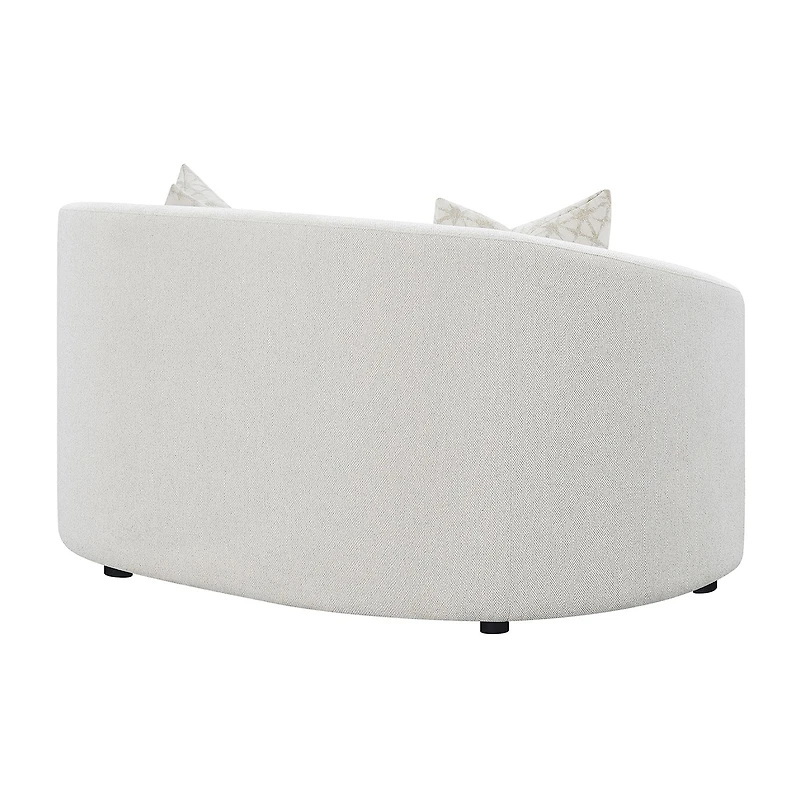 Rainn Pad-Arm Upholstered Loveseat