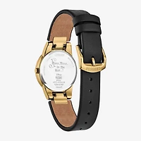 Citizen Princess Evil Queen Snow White Womens Black Leather Strap Watch Ga1082-46w