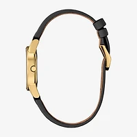 Citizen Princess Evil Queen Snow White Womens Black Leather Strap Watch Ga1082-46w