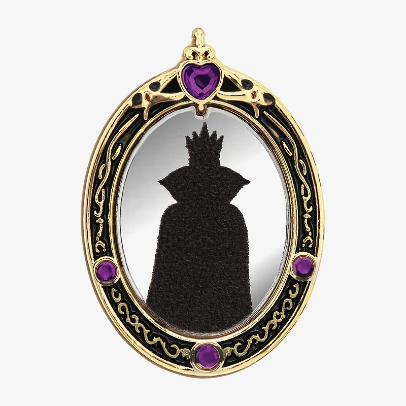 Citizen Princess Evil Queen Snow White Womens Black Leather Strap Watch Ga1082-46w