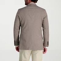 Haggar JMH Tailored Mini Dobby Mens Stretch Fabric Modern Fit Sport Coat