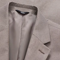 Haggar JMH Tailored Mini Dobby Mens Stretch Fabric Modern Fit Sport Coat
