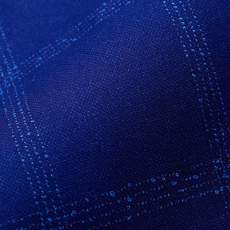 Haggar Slub Windowpane Mens Plaid Stretch Fabric Slim Fit Sport Coat