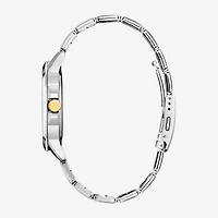 Citizen Quartz Mens Two Tone Stainless Steel Bracelet Watch Bf2018-52a