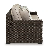 Signature Design by Ashley® Coastline Bay Outdoor Sofa with Cushions
