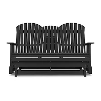 Signature Design by Ashley® Hyland Wave Outdoor Glider Loveseat
