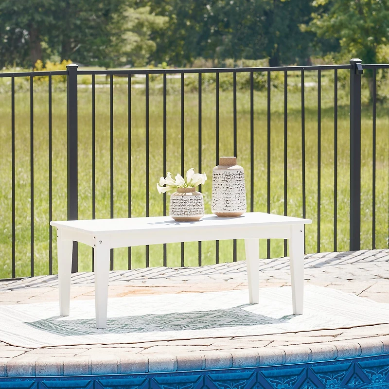 Signature Design by Ashley® Hyland Wave Outdoor Coffee Table
