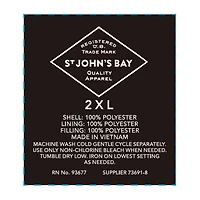 St. John's Bay Mens Midweight Big and Tall Jacket