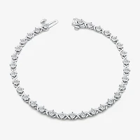 (I1/ I) Womens 1 CT. T.W. Lab Grown White Diamond 10K Gold 7.25 Inch or 8 Inch Tennis Bracelet