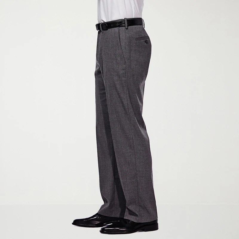 Haggar JMH Premium Stretch Mens Classic Fit Flat Front Suit Pant
