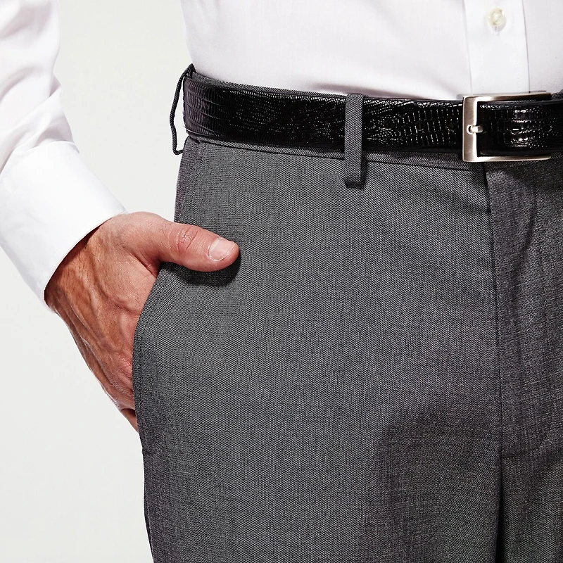 Haggar JMH Premium Stretch Mens Classic Fit Flat Front Suit Pant