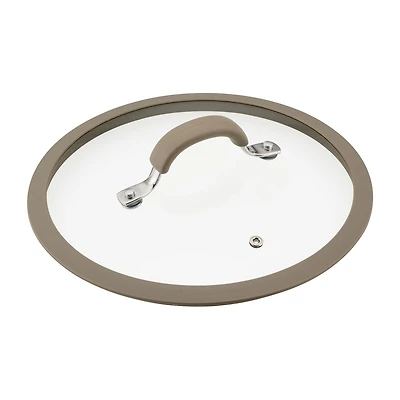 Rachael Ray Cook + Create 10" Silicone-Rimmed Glass Lid
