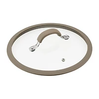 Rachael Ray Cook + Create 10" Silicone-Rimmed Glass Lid