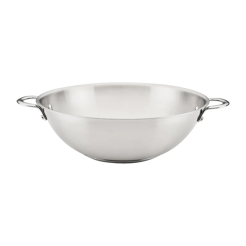 Rachael Ray Professional Stainless Steel 14" Wok