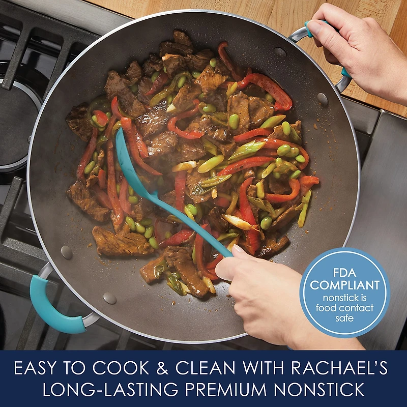 Rachael Ray Cook + Create 14" Aluminum Wok