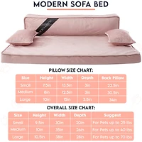 Precious Tails 30" Mocha Orthopedic Pet Bed