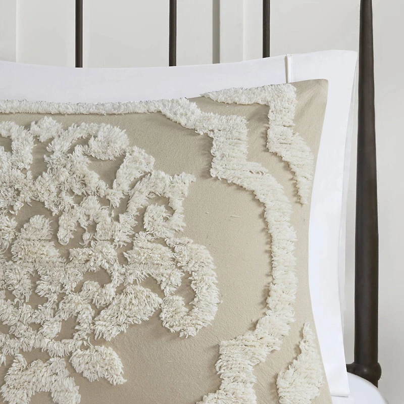Madison Park Aeriela 3-Pc. Chenille Duvet Cover Set