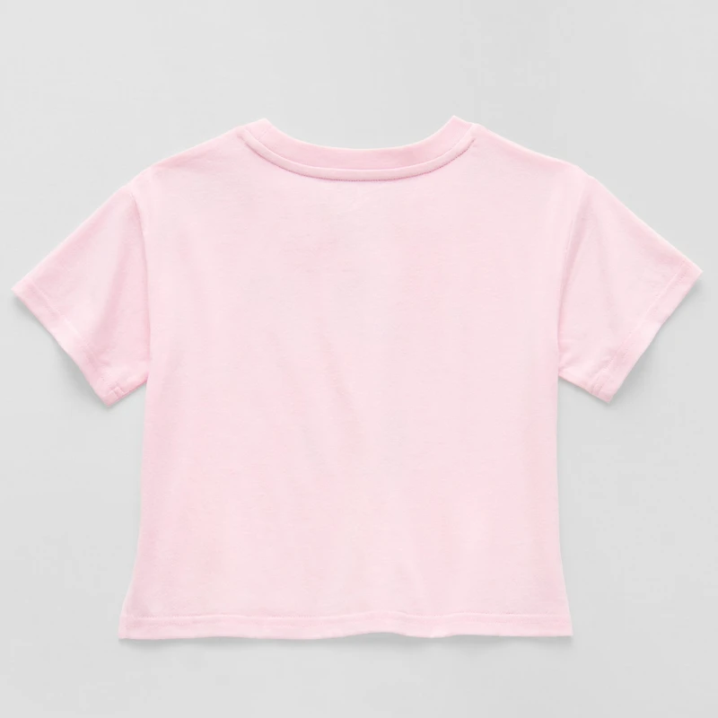 Thereabouts Little Girls Round Neck Short Sleeve Boxy Fit Graphic T-Shirt