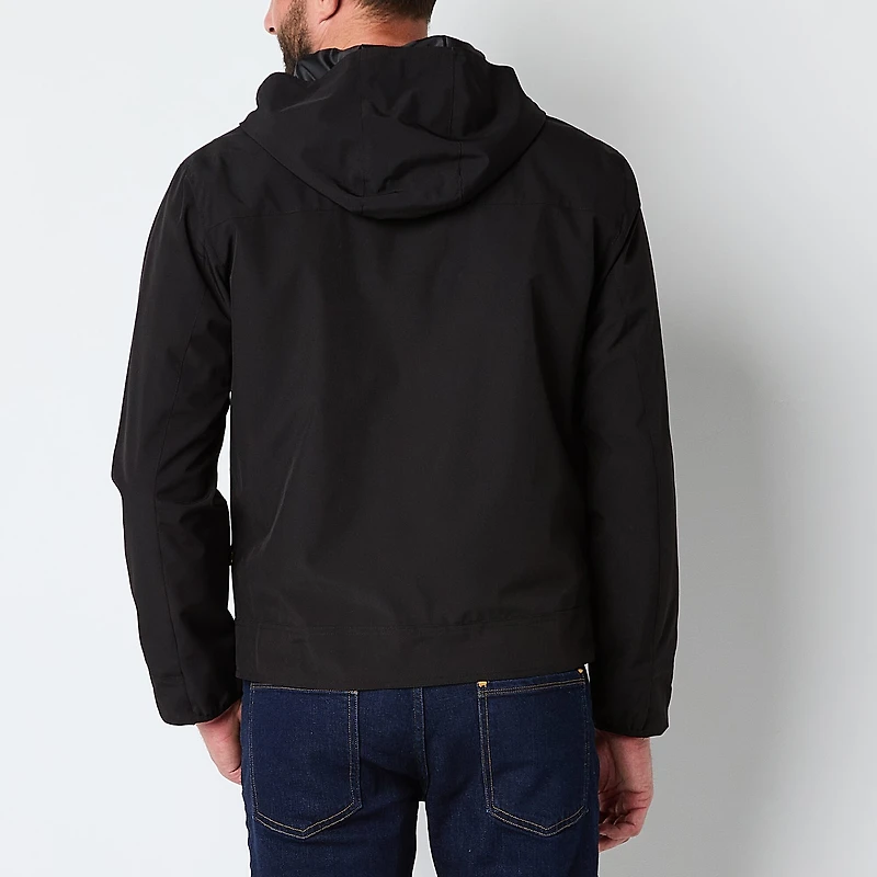 Lee Mens Hooded Lightweight Varsity Jacket