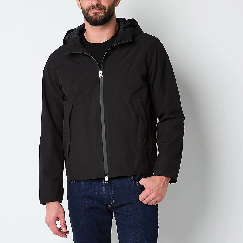 Lee Mens Hooded Lightweight Varsity Jacket