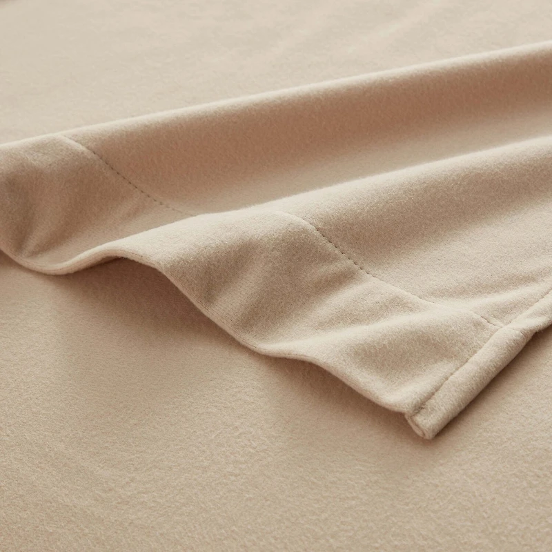 Sweet Home Collection™ Solid Microfiber Flannel Sheets Warm and Cozy Extra Deep Pockets