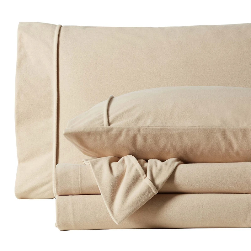 Sweet Home Collection™ Solid Microfiber Flannel Sheets Warm and Cozy Extra Deep Pockets