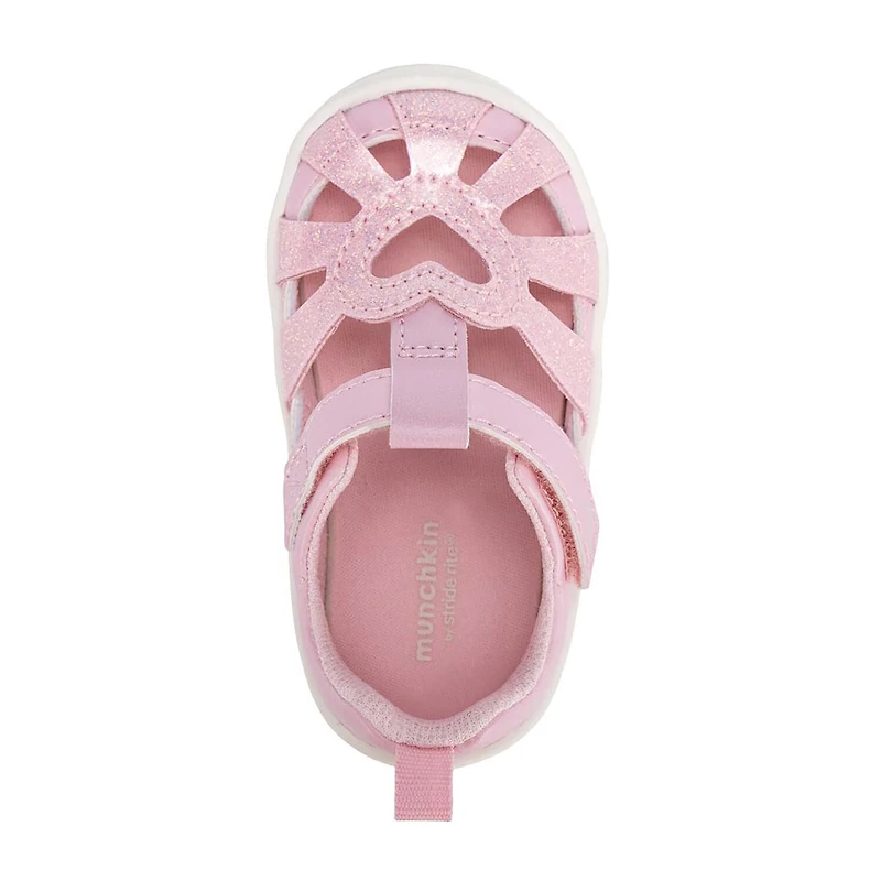 stride rite® Munchkin Amrita Toddler Girls Round Closed Toe Slip-On Shoe