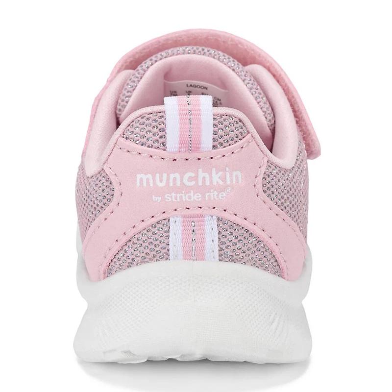 stride rite® Munchkin Lagoon Girls Round Closed Toe Slip-On Shoe