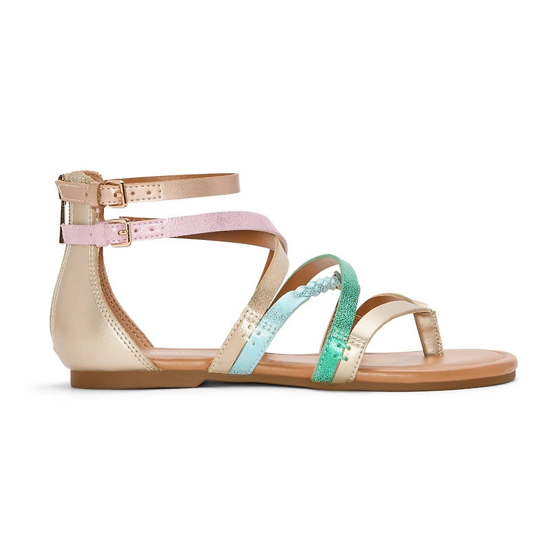 Thereabouts Little & Big Kid Girls Sabrina Strap Sandals