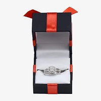 (I, I2) Womens 1/5 CT. Lab Grown White Diamond 14K Gold Over Silver Sterling Bridal Set