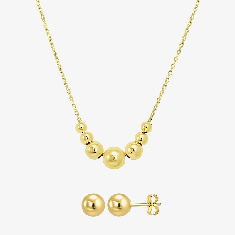 Womens 10K Gold 2-pc. Jewelry Set