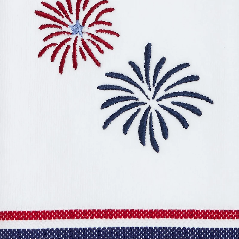 Avanti Fireworks 2 Pack Americana Hand Towel