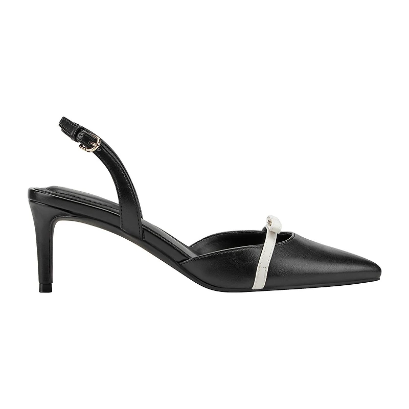 BANDOLINO Pracen Womens Pointed Closed Toe Cone Heel Pumps
