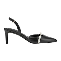 BANDOLINO Pracen Womens Pointed Closed Toe Cone Heel Pumps