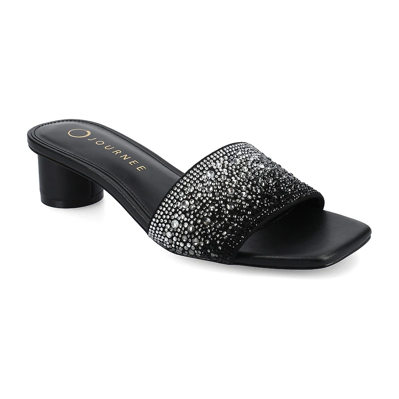 Journee Collection Womens Flora Heeled Sandals