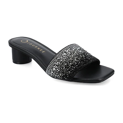Journee Collection Womens Flora Heeled Sandals