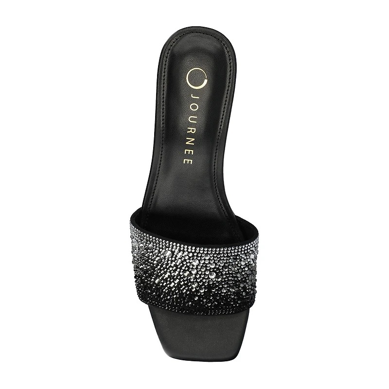 Journee Collection Womens Flora Heeled Sandals